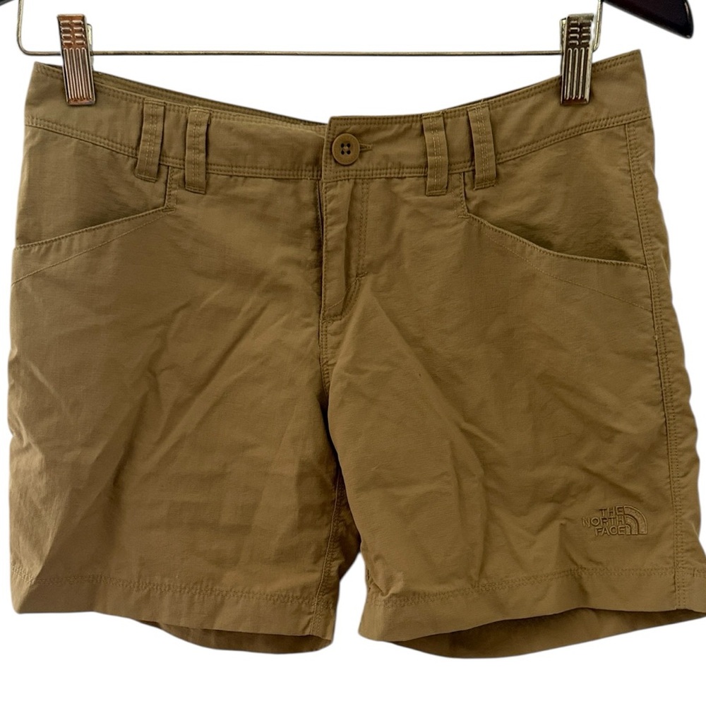 The North Face Women’s khaki hiking shorts